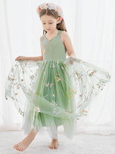 Vestido de tul de corte A hasta el tobillo (2003227711)