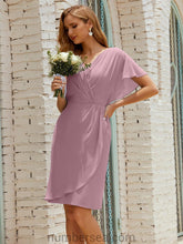 Vestidos de fiesta hasta la rodilla sin mangas 28021