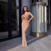 Designer Chic Strapless Prom Dress