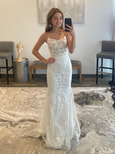 Roycebridal Billie | Vestido de noche largo de sirena blanco para baile de graduación