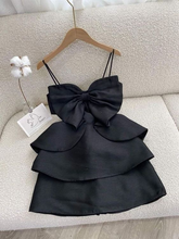 Lovely Black Homecoming Dress Black Cocktail Dress Y2359