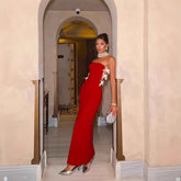 High Slit Sequin Long Dress Prom Dress