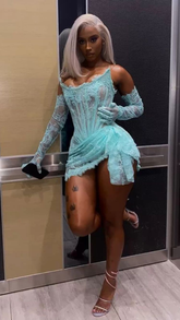 Sexy Lace Homecoming Dress Chic Homecoming Dress Y1964