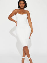 Vestido ajustado de fiesta sexy estilo socialité, vestido de noche con vendaje para mujer