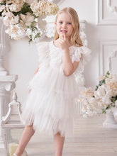 Vestido corto/mini de tul y encaje (2003227815)