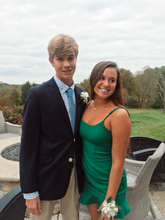 Cute Green Spaghetti Straps Homecoming Dress Green Party Dress Y2328