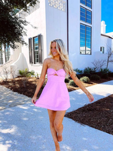 Lindo vestido de fiesta de verano corte A Y2911