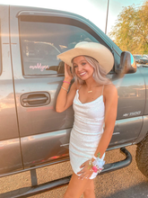 Lindo vestido blanco de lentejuelas para baile de bienvenida, vestido blanco de graduación Y2171