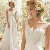 Vestidos de novia para la playa, elegantes vestidos de sirena de gasa con apliques de encaje y doble hombro para mujer, sexys vestidos de novia sin espalda