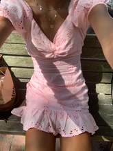 Lovely Pink Homecoming Dress Short Pink Party Dress Y2151