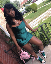 Green Sleeveless Short Homecoming Dress Graduation Dress Y2104