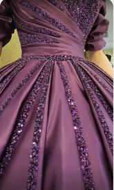 Magnifique robe de bal pour mariage, robe de bal brillante Y4441