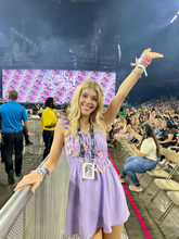 Cute A-line Lilac Homecoming Dress with Butterflies Y2474