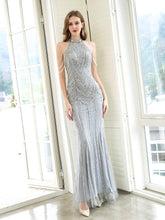 Baoleely Mermaid / Trumpet Luxurious Glittering Fairy Sexy Formal Evening Dresses Sleeveless Floor Length
