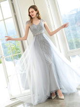 Baoleely Mermaid / Trumpet Luxurious Glittering Fairy Sexy Formal Evening Dresses Cap Sleeves Floor Length