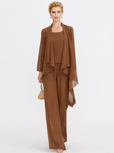 Chiffon Mother of the Bride Pantsuits with Jacket