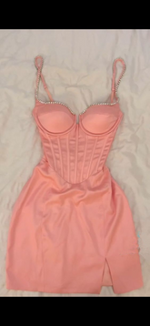 Robe mini corset à col en V, robe de soirée sexy Y4077