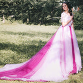 Robe de mariée dos nu à perles de couleurs mélangées, robe de mariée sexy pour femmes et filles, sans retour ni remboursement, photo réelle HA2054