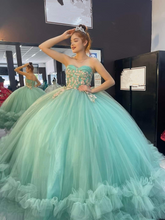 Robe de bal bustier en tulle, robe de 16 ans, robe de princesse, Y2459