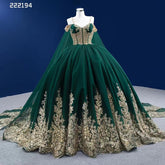 Green Cape Sexy Spaghetti Straps Pearls Beaded Lace Up Bride Gowns Wedding Dress 2025 High End Custom Made HM222194