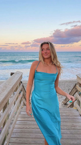 Simple Sheath Evening Dress Beach Dress Y5289