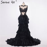 Mermaid Wedding dress Feather Ruffles Organza Full Ruffles Bride dress HA2006