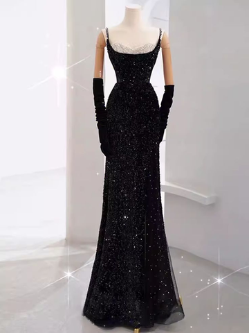 Mermaid Long Prom Dress New Arrival Sexy Slit Evening Dress Y6660