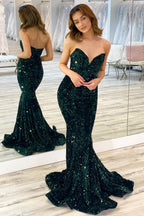 Robe de bal à imprimé cœur