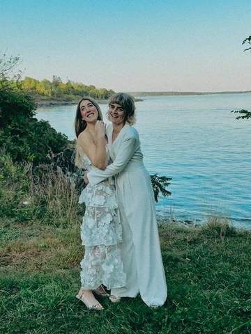 Pretty Strapless 3D Floral Lace Tiered Long Prom Dress,White A Line Evening Dress Wedding Dress Y8462