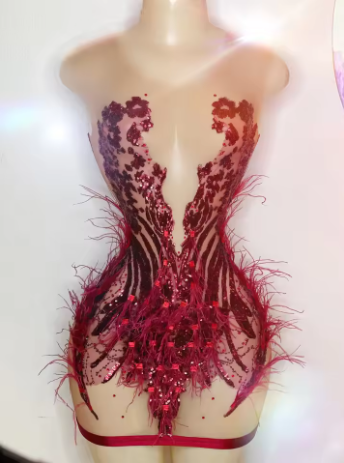 Vestido negro sexy para fiesta de bienvenida, atuendo para el 23 cumpleaños para chicas negras Y2233