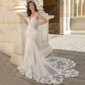 RODDRSYA Gorgeously Mermaid Wedding Dress For Bride Tulle Lace Appliques Court Train Sexy Wedding Gowns свадебное платье