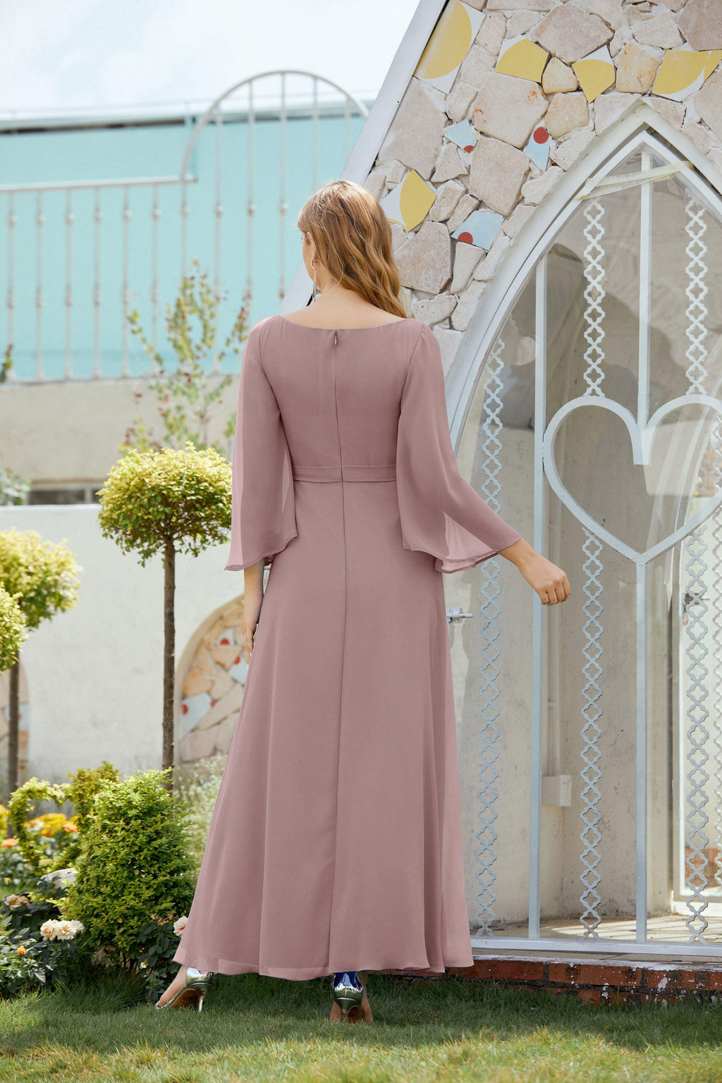 Vestidos de fiesta para la madre de la novia de Sunderly, vestido formal de graduación para invitada de boda SY28012