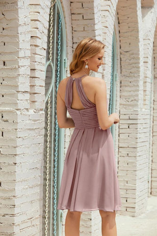 Vestidos de fiesta sin mangas, vestido formal de cóctel para graduación 28014 