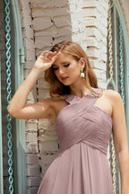 Vestidos de dama de honor con cuello halter, vestido formal de cóctel o de fiesta 28015 