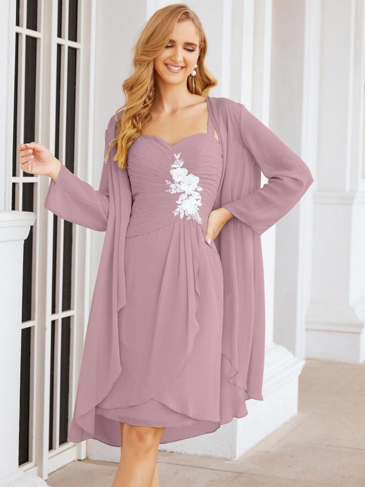 Vestidos de encaje para la madre de la novia y el novio de Sunderly, ideales para invitadas de boda (SY28066)