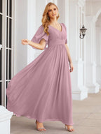 Robes de demoiselle d'honneur pour femmes, robe de soirée longue de mariage, robe de bal 28068
