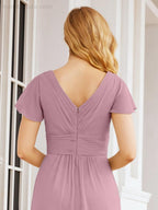 Vestidos de fiesta formales Baoleely para madre de la novia, con mangas cortas, vestido de dama de honor 28047 