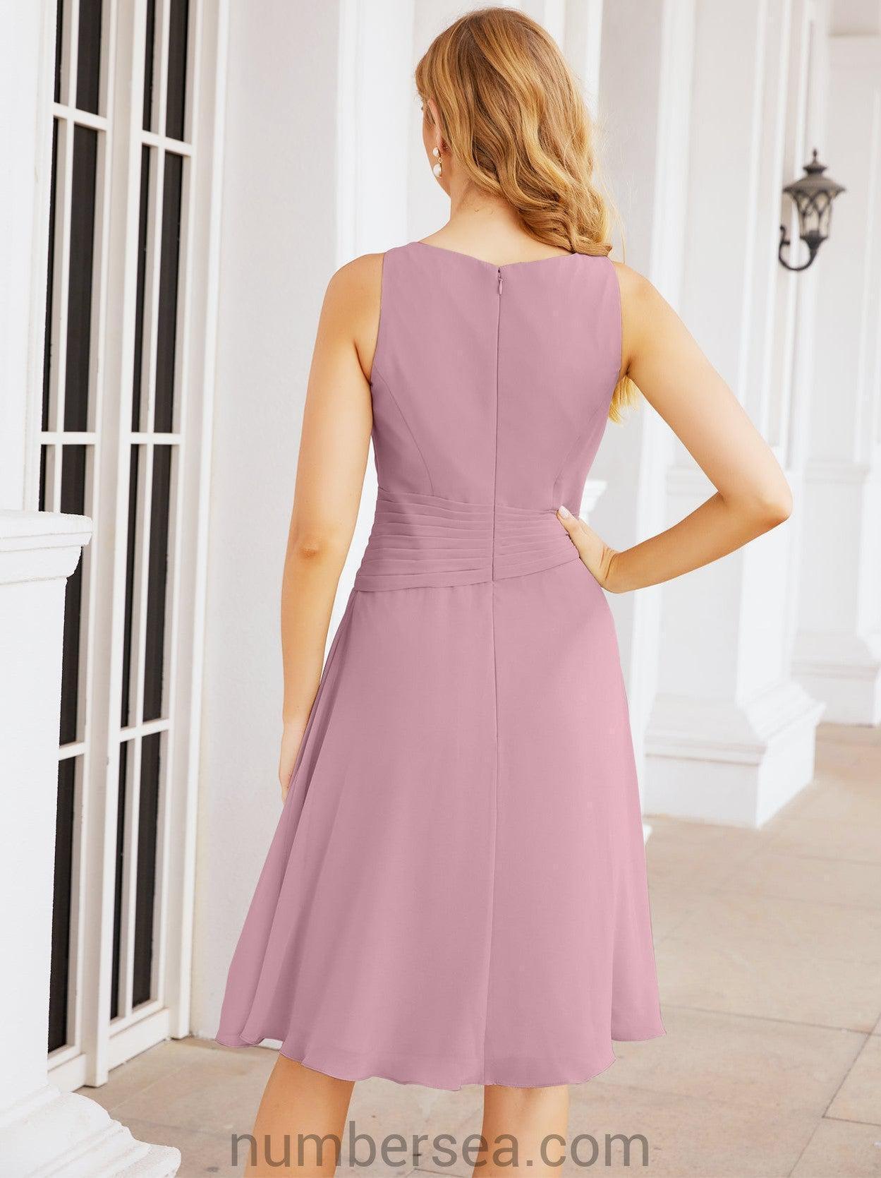 Vestidos de la madre de la novia de Sunderly, vestido de graduación, vestido plisado informal SY28065