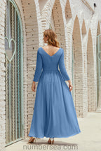 Baoleely Bridesmaid Dress Chiffon Formal Party Dress Evening Dress 28016