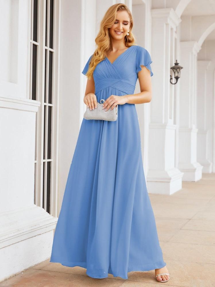 Vestidos de fiesta formales Baoleely para madre de la novia, con mangas cortas, vestido de dama de honor 28047 
