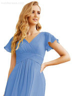 Vestidos de fiesta formales Baoleely para madre de la novia, con mangas cortas, vestido de dama de honor 28047 