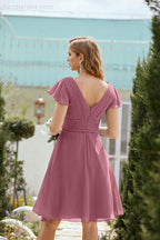 Robe de soirée mi-longue, robe de cocktail formelle, robe de bal, 28013 