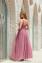 Vestidos de dama de honor con cuello halter, vestido formal de cóctel o de fiesta 28015 