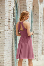 Vestidos de fiesta sin mangas, vestido formal de cóctel para graduación 28014 