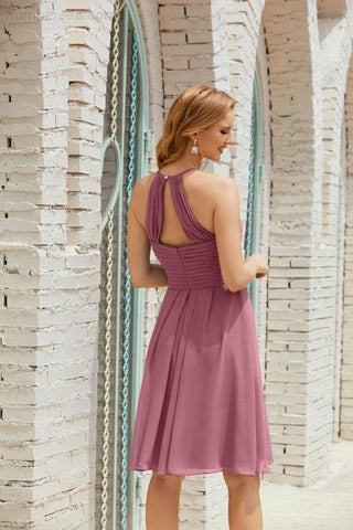 Vestidos de fiesta sin mangas, vestido formal de cóctel para graduación 28014 