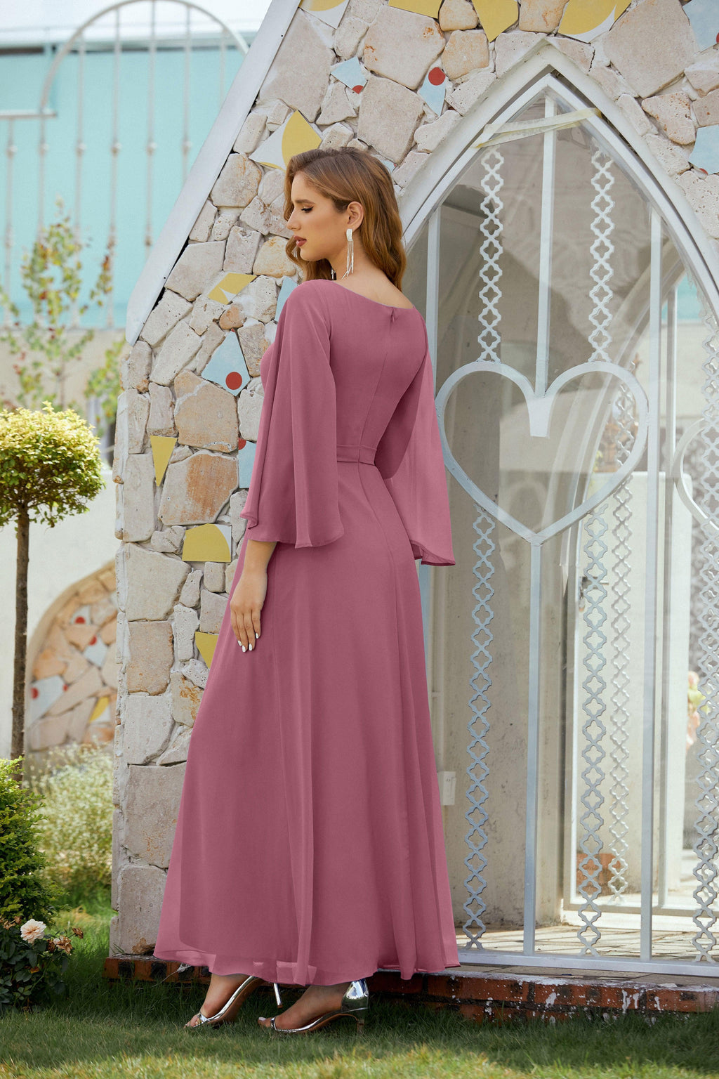 Vestidos de fiesta para la madre de la novia de Sunderly, vestido formal de graduación para invitada de boda SY28012