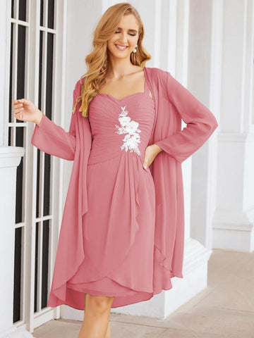 Vestidos de encaje para la madre de la novia y el novio de Sunderly, ideales para invitadas de boda (SY28066)