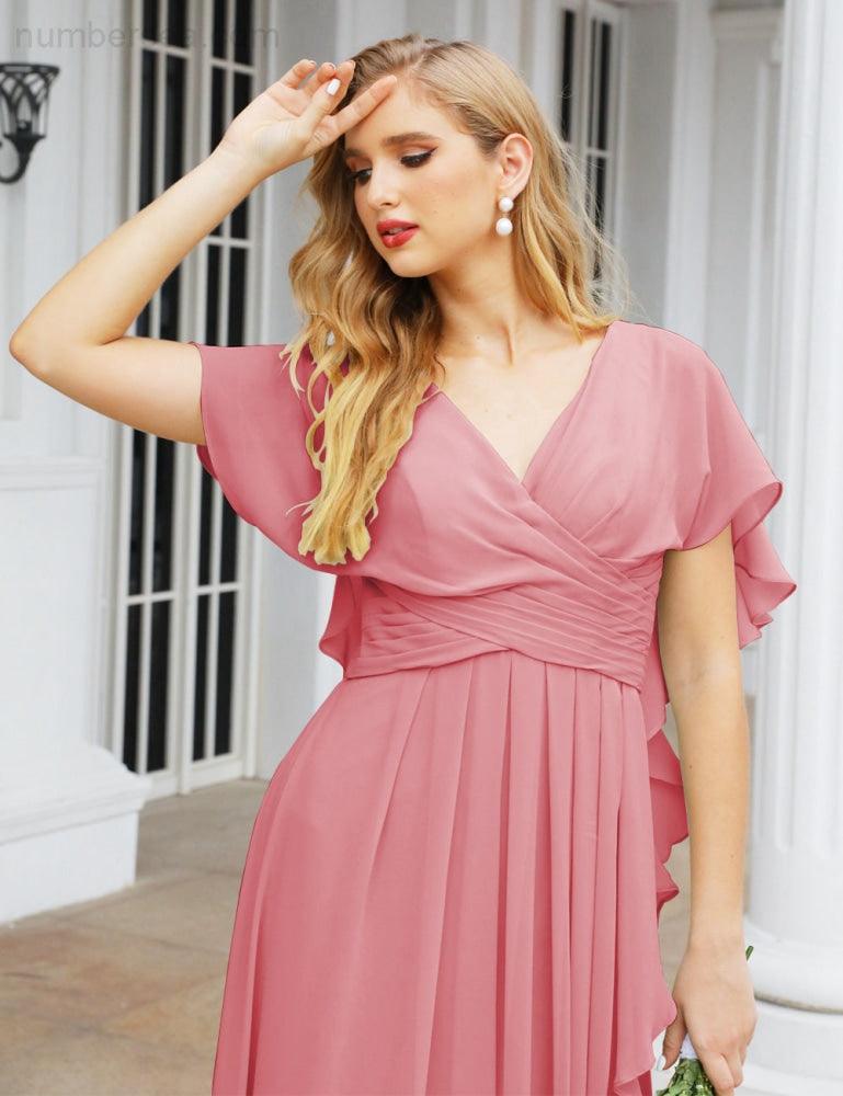 Baoleely Bridesmaid Dresses Backless Formal Prom Gowns for Evening Party Mother of The Bride Dress 28040