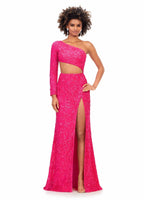 Side Cut Out Prom Dresses with Split SYP162