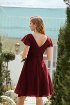 Robe de soirée mi-longue, robe de cocktail formelle, robe de bal, 28013 